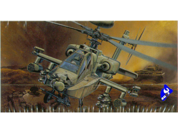 Academy maquettes avion 2125 AH-64D Longbow 1/48