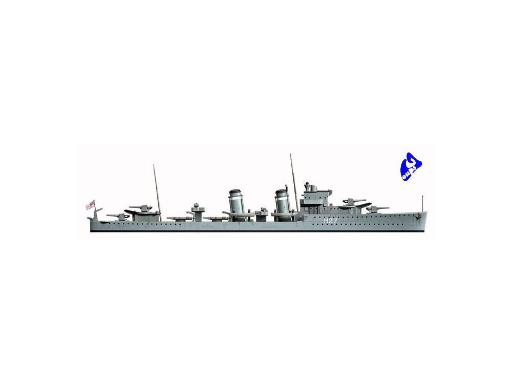 TAMIYA 31806 capuche et classe e destructeur 1:700 kit de modèle de navire 
