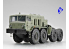 Trumpeter maquette militaire 00211 TRACTEUR SOVIETIQUE MAZ-537G