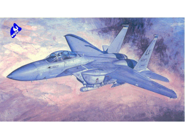 Academy maquettes avion 1687 F-15E Strike Eagle 1/48