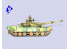 TRUMPETER maquette militaire 00331 K1-A1 CHAR DE COMBAT 1/35