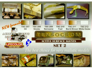 Lifecolor peinture TSC02 Tensocrom Set2