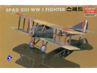 Academy maquettes avion 1623 Spad XIII WWI Fighter 1/72