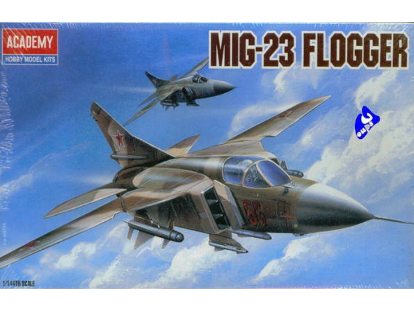 Academy maquettes avion 4440 Mig-23 Flogger 1/144