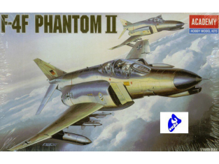 Academy maquettes avion 4437 F-4F Phantom II 1/144