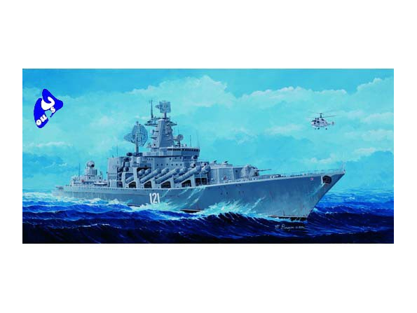 Trumpeter maquette bateau 04518 Destroyer Sovietique "Moskva" 1/