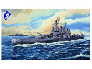 Trumpeter maquette bateau 05735 U.S.S Washington BB-56 1/700