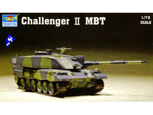 Trumpeter maquette militaire 07214 Challenger II MBT 1/72