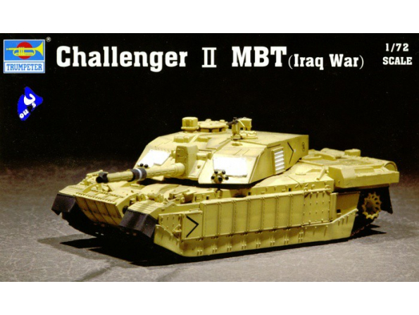 Trumpeter maquette militaire 07215 Challenger II MBT Irak 1/72