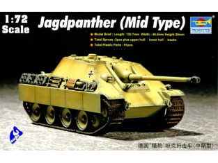 Trumpeter maquette militaire 07241 Jagdpanther 1/72