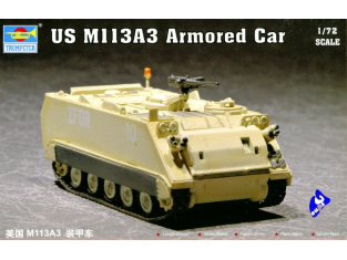 Trumpeter maquette militaire 07240 US M 113A3 VEHICULE BLINDE 1/