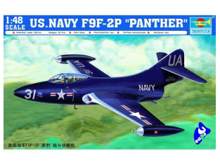 Trumpeter maquette avion 02833 GRUMANN F9F-2P 1/48