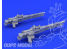 Eduard kit d&amp;39amelioration brassin 672019 MG81Z Guns 1/72