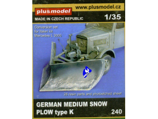 Plus Model 240 Lame chasse neige 1/35