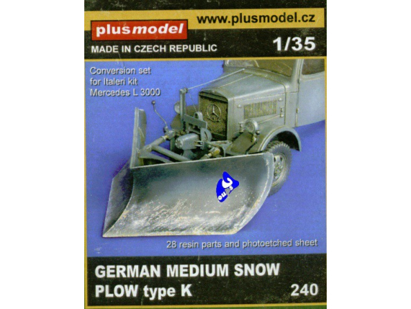 Plus Model 240 Lame chasse neige 1/35