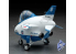 HASEGAWA maquette avion 60123 T-4 BLUE IMPULSE EGG PLANE