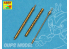 Aber A48013 set de deux futs de canon de 13,2mm japonais type 3 pour Mitsubishi 1/48
