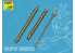 Aber A48013 set de deux futs de canon de 13,2mm japonais type 3 pour Mitsubishi 1/48