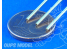 Aber 700L05 Set de 9 futs de canons 460mm pour Yamato et Musashi 1/700