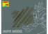 Aber A72003 set de futs de mitrailleuse Pour messerchmitt Me Bf109 E-3 a G-4 1/72