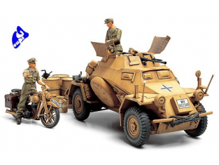 Tamiya maquette militaire 35286 Sd.Kfz.222 North Africa 1/35