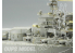 Eduard photodecoupe 53112 USS Arizona partie 6 Superstructure Trumpeter 1/200