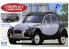 Mr Hobby Maquettes voiture G198 Citroên 2cv Charleston 1/24