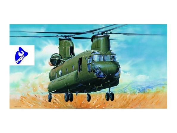 trumpeter maquette avion 05105 CH-47D "CHINOOK" 1/35