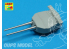 Aber RE-350L30 Set de futs de canons long L42Mk.I pour Hood, Repulse ect 1/350