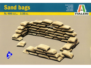 italeri maquette militaire 0406 sac de sable 1/35