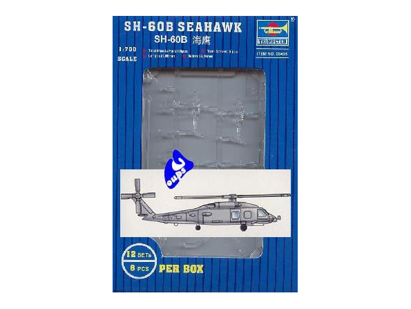 Trumpeter maquette avion 03435 HELICOPTERES SH-60B SEAHAWK 1/700