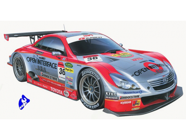 TAMIYA maquette voiture 24293 Open Interface Tom's SC430 1/24