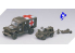 Academy maquette militaire 13403 Ambulance &amp; tow truck 1/72