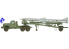 Trumpeter maquette militaire 00205 S/ REMORQUE SAM-2 1/35