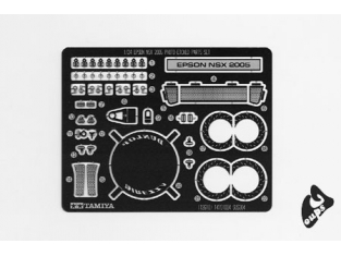 tamiya maquette 12610 super detaillage Epson NSX 2005 1/24