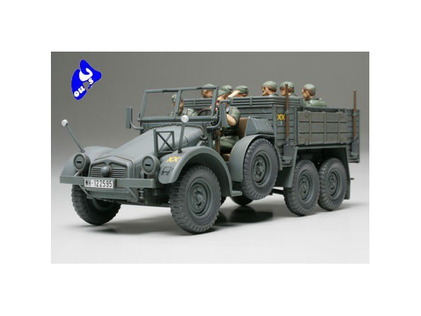 tamiya maquette militaire 32534 6x4 Truck Krupp Protze 1/48