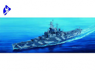 Trumpeter maquette bateau 05307 USS BB-60 "ALABAMA" 1/350