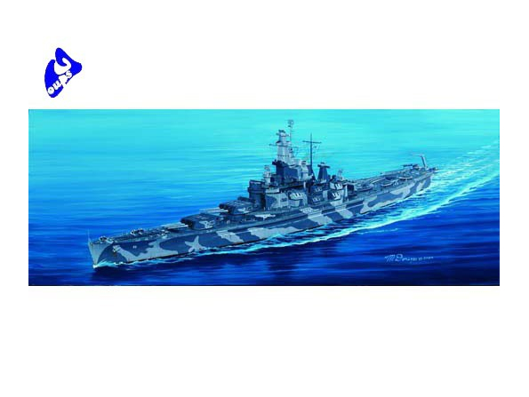 Trumpeter maquette bateau 05307 USS BB-60 "ALABAMA" 1/350
