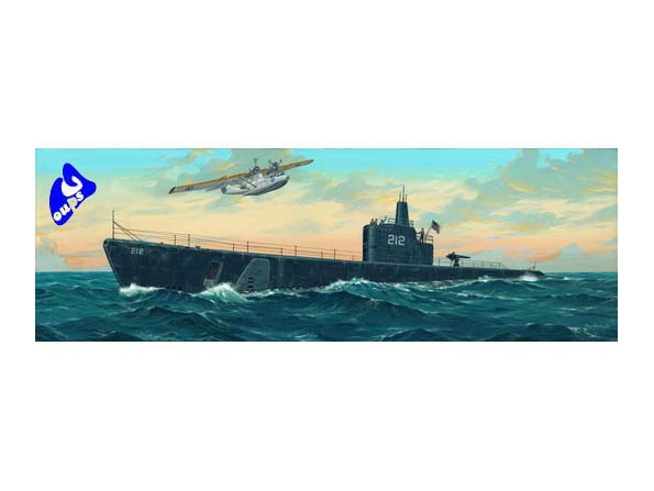 Trumpeter maquettes sous marin 05905 USS GATO SS-212 1941 1/144