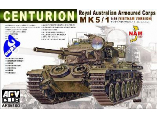 afv club maquette militaire 35100 CENTURION MK 5/1 1/35