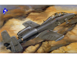 Trumpeter maquette avion 02215 A-10A BI-PLACE 1/32