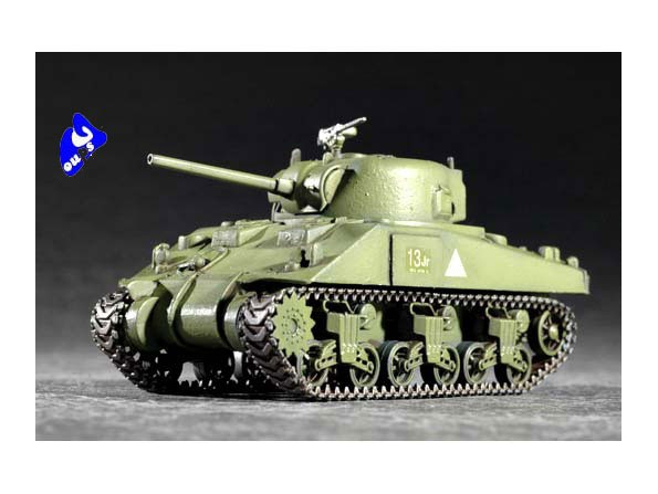 trumpeter maquette militaire 07223 CHAR MOYEN M4 " SHERMAN " 1/7