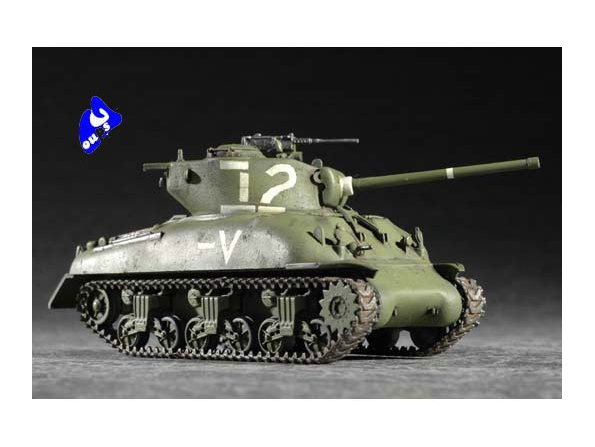 trumpeter maquette militaire 07222 CHAR MOYEN M4-A1 " SHERMAN "