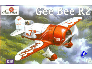 Amodel maquette avion 72114 GEE BEE R2 SUPER SPORTSTER 1/72