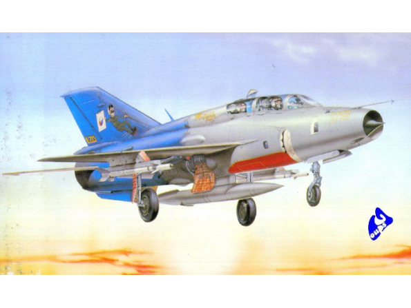 Trumpeter maquette avion 02219 MIG-21 UM BI-PLACE 1/32