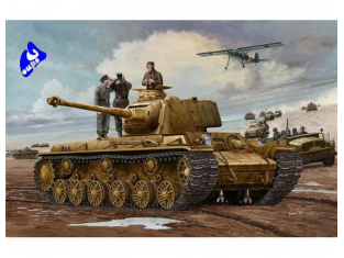 trumpeter maquette militaire 00366 Pz Kpfm KV-1 756(r) 1/35
