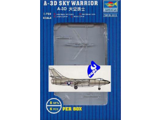 Trumpeter maquette avion 03419 A-3D SKY WARRIOR 1/700