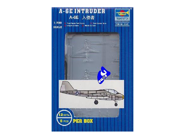 Trumpeter maquette avion 03421 A-6E INTRUDER 1/700