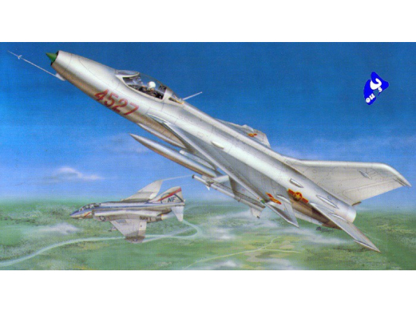 Trumpeter maquette avion 02210 MIG 21 F-13 1/32