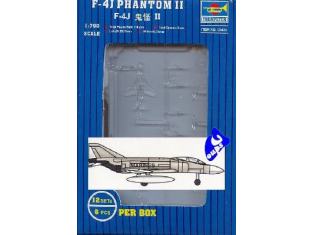 Trumpeter maquette avion 03423 F-4J PHANTOM II 1/700